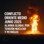 Conflicto Oriente Medio junio 2025