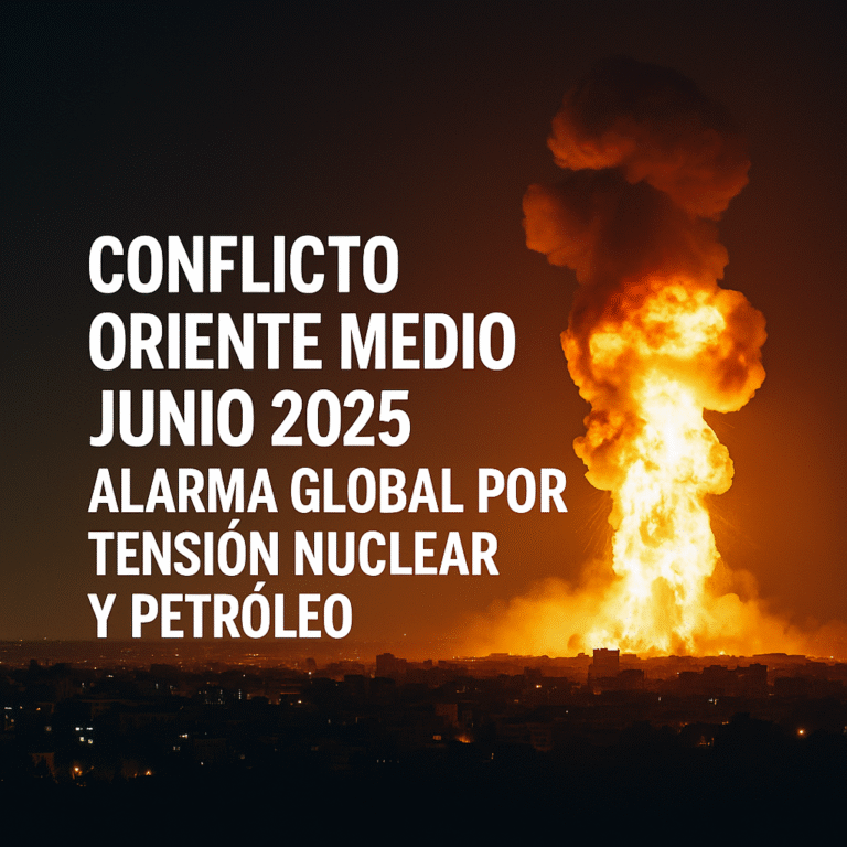 Conflicto Oriente Medio junio 2025