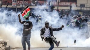 manifestaciones en Kenia