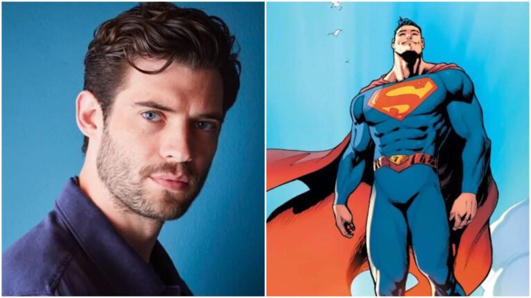 David Corenswet como el nuevo Superman